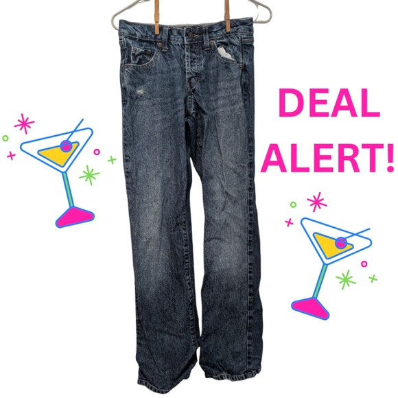 Wild Fable Women's Size 2 Low Rise Boot Cut Blue Jeans - Picture 1 of 9